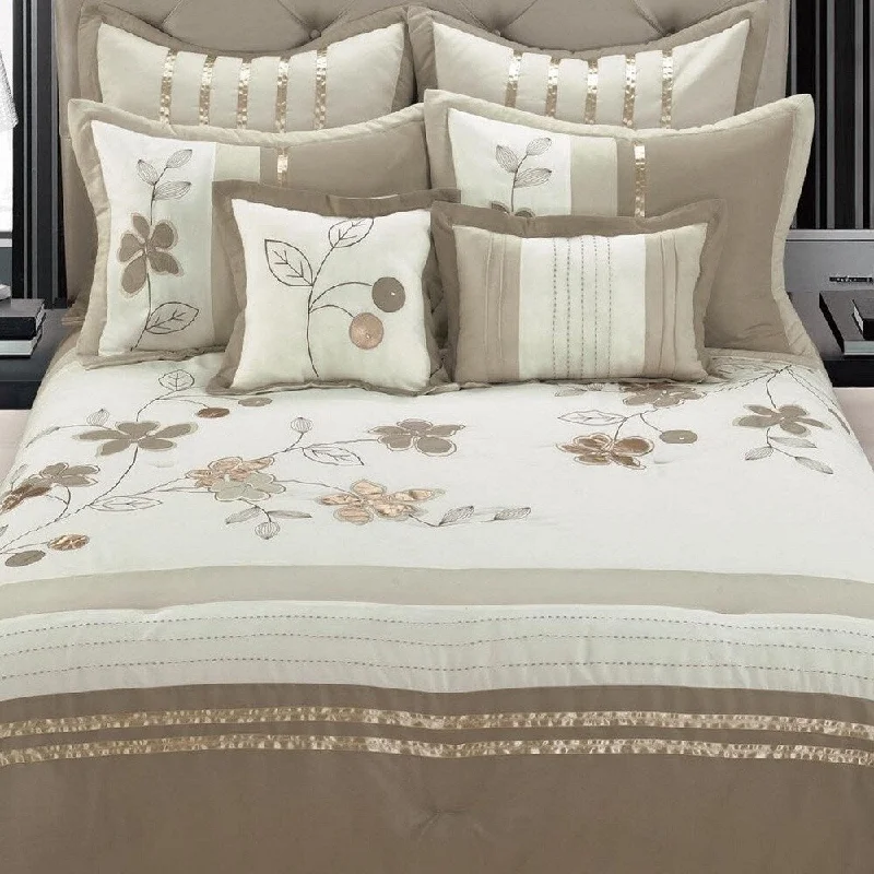 EverRouge Dahlia 8-piece Comforter Set