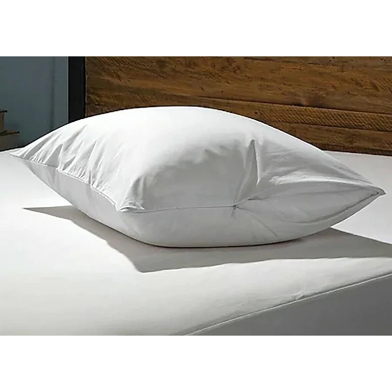 Four Sides Cord 100% Cotton Stain Repelling Pillow Protector