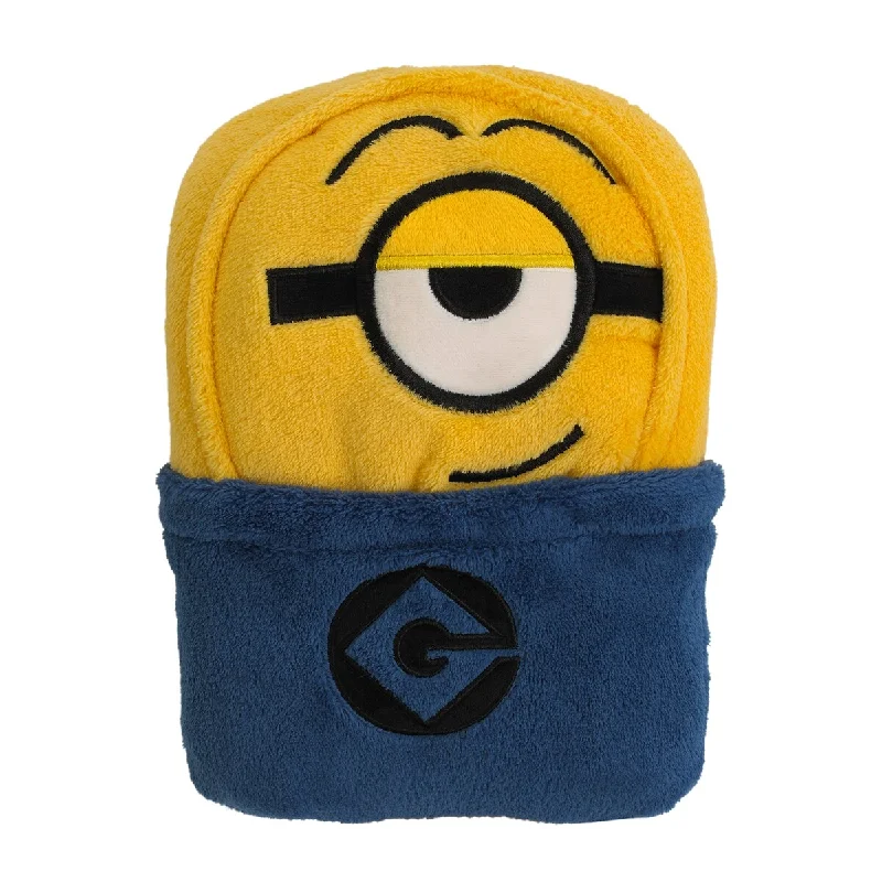 Illumination Lazy Minions Club Character Shaped Toddler Blanket