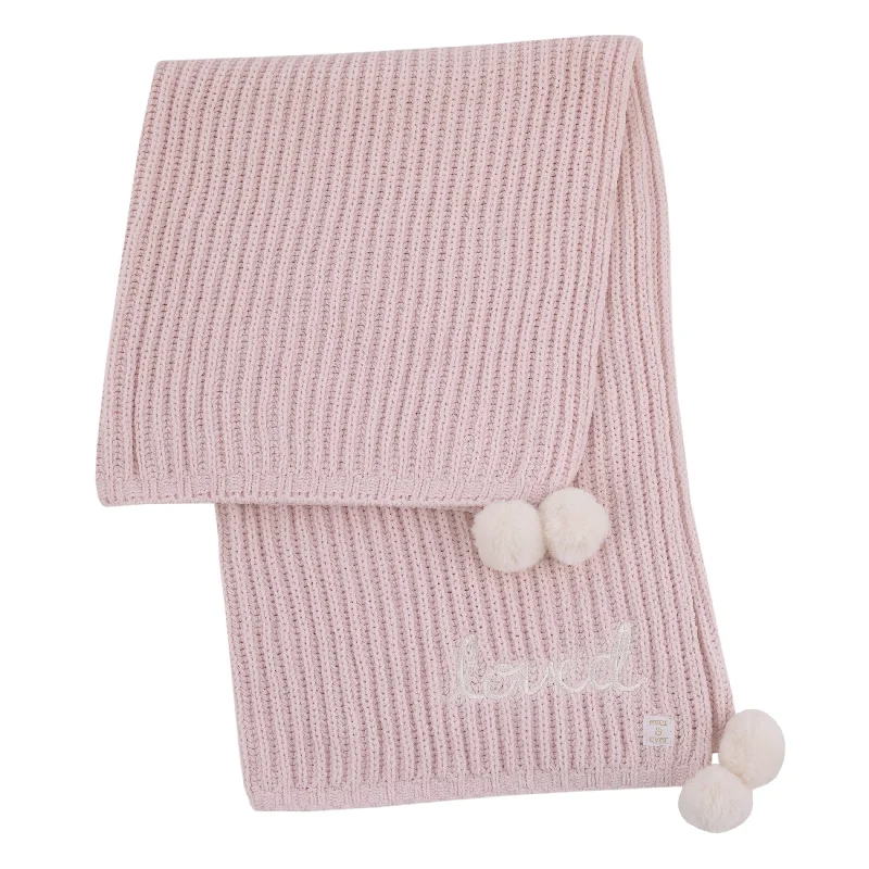 NoJo Loved Pom Pom Baby Blanket