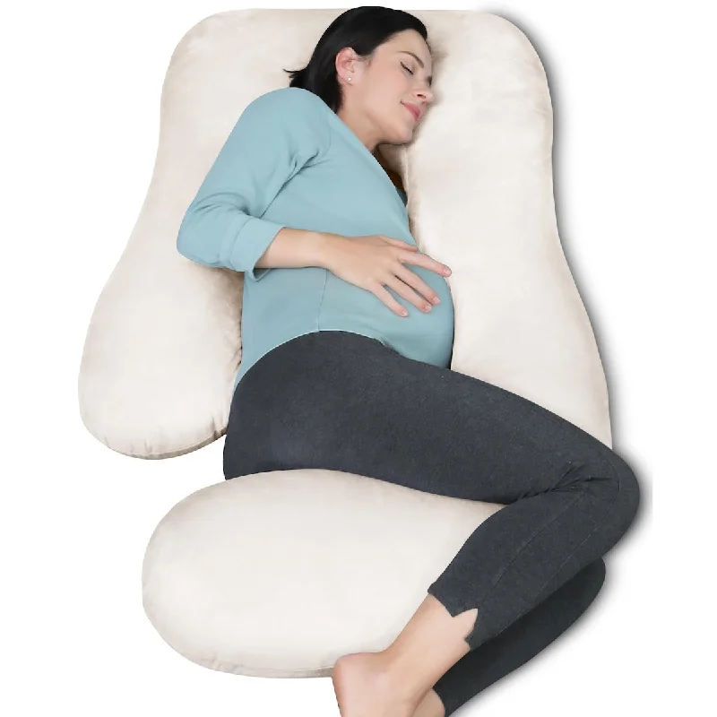 Pregnancy Pillows for Sleeping - U Shaped Full Body Maternity Pillow with Removable Cover HIPS - 57 Inch Pregnancy Pillow