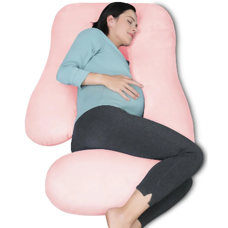 Pregnancy Pillows for Sleeping - U Shaped Full Body Maternity Pillow with Removable Cover HIPS - 58 Inch Pregnancy Pillow