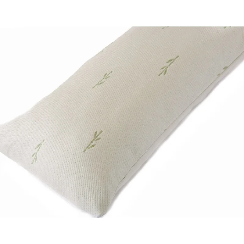 Premium Bamboo Anti-Microbial Zippered Body Pillow Protectors