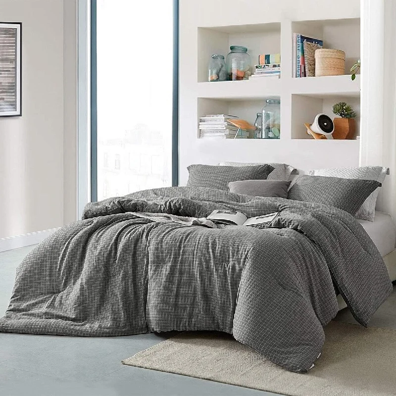 River Stone Oversized Comforter - 100% Yarn Dyed Cotton