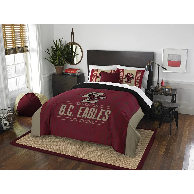 The Northwest Company COL 849 Boston College Modern Take Full/Queen 3-piece Comforter Set