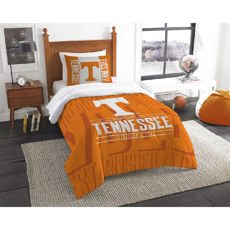 The Northwest Company COL Tennessee Modern Take Orange Twin 2-piece Comforter Set