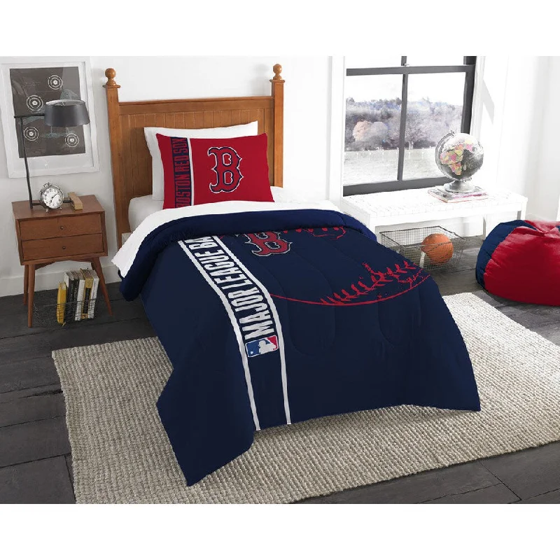 The Northwest Company MLB Boston Red Sox Twin 2-piece Comforter Set