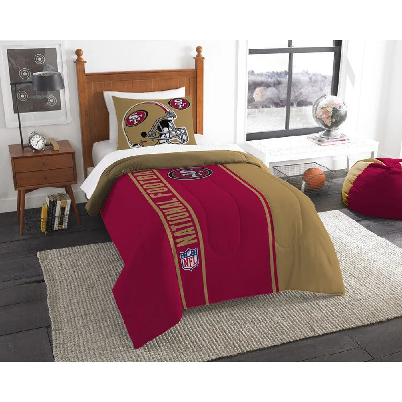 The Northwest Company NFL San Francisco 49ers Twin Comforter Set