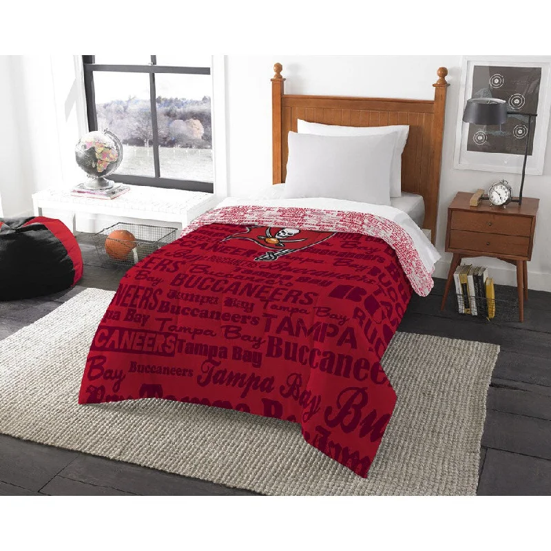 The Northwest Company NFL Tampa Bay Buccaneers Anthem Twin Comforter