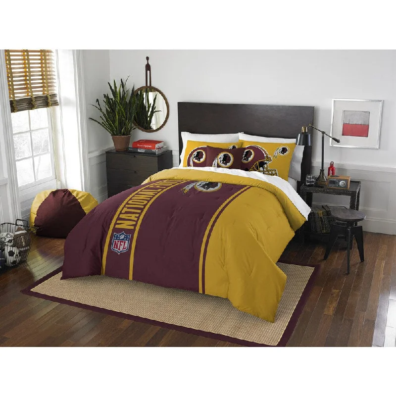 The Northwest Company Official NFL Washington Redskins Full Applique 3-piece Comforter Set