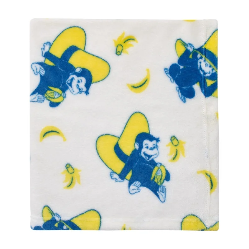 Welcome to the Universe Baby Curious George Baby Blanket