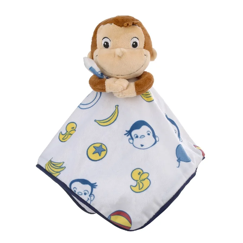 Welcome to the Universe Baby Curious George Security Baby Blanket