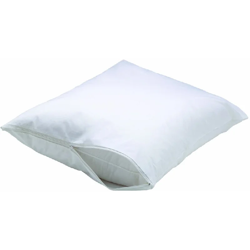 White Dust Mite & Allergy Control Pillow Encasement-20x20 (Set of 2)