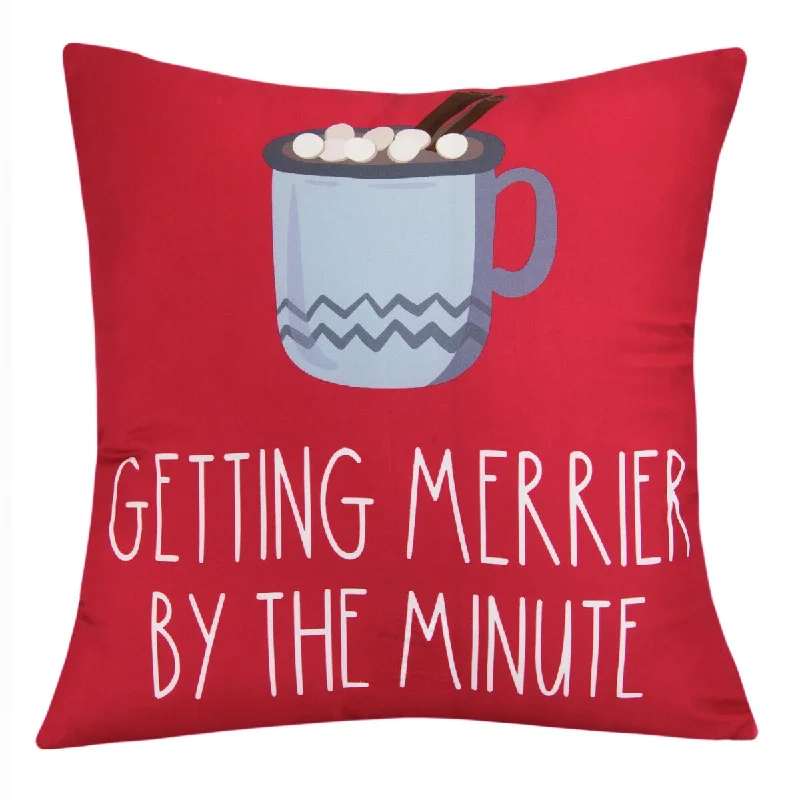 Winter Wonderland "Mug" Decorative Pillow