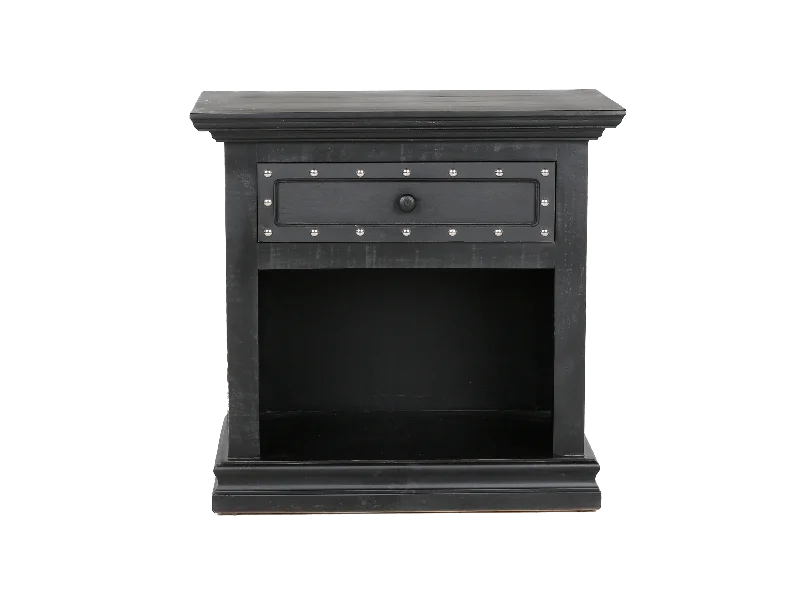 Catalina Black Nightstand