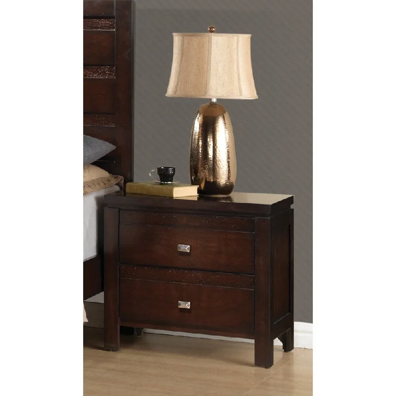 Coaster Company 2-drawer Cappuccino Nightstand