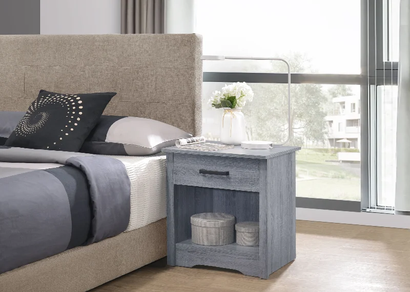 Hudson-1 - 1 Drawer RTA Nightstand