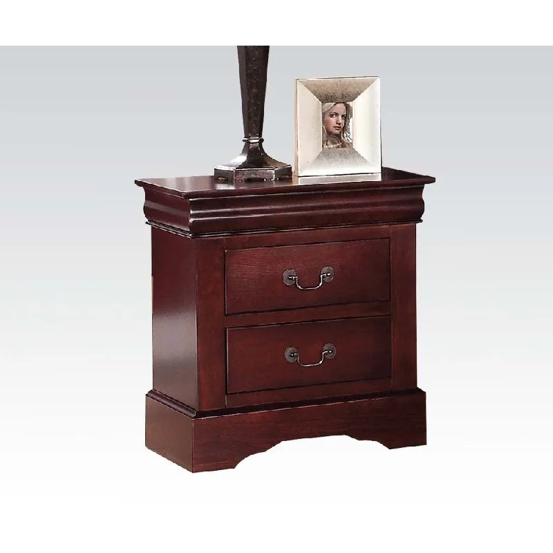 Louis Philippe III Nightstand in Cherry