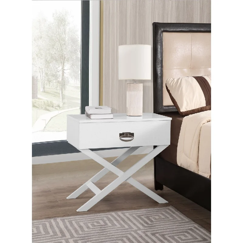 Nightstand , White