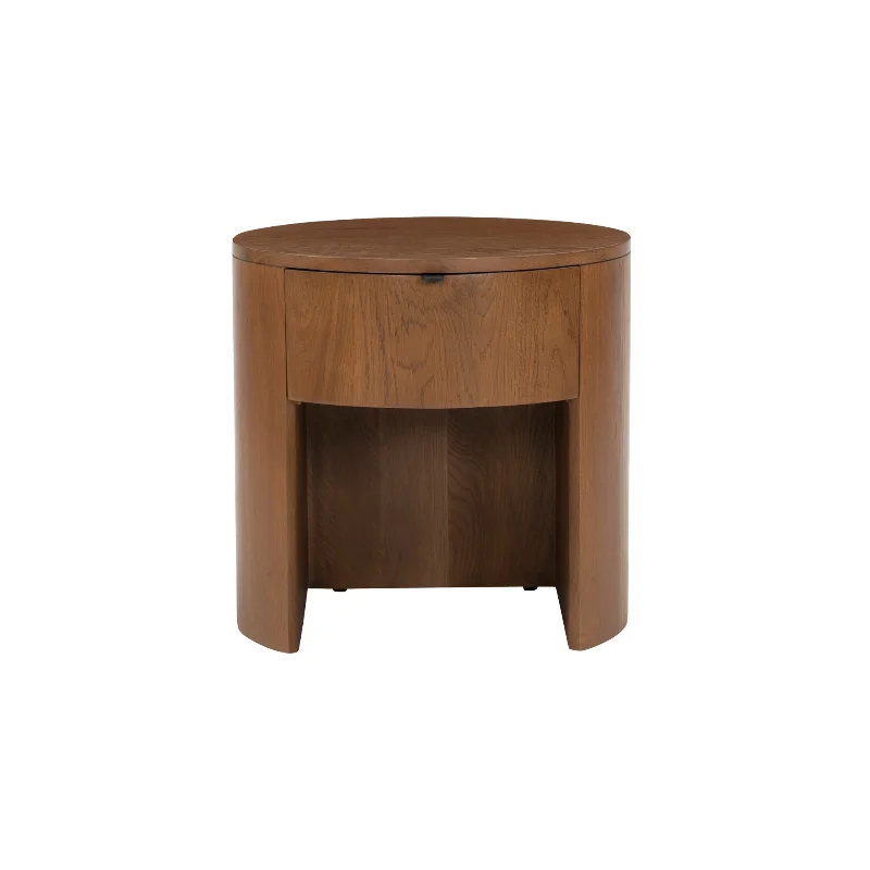 Niko Nightstand - Dark Oak